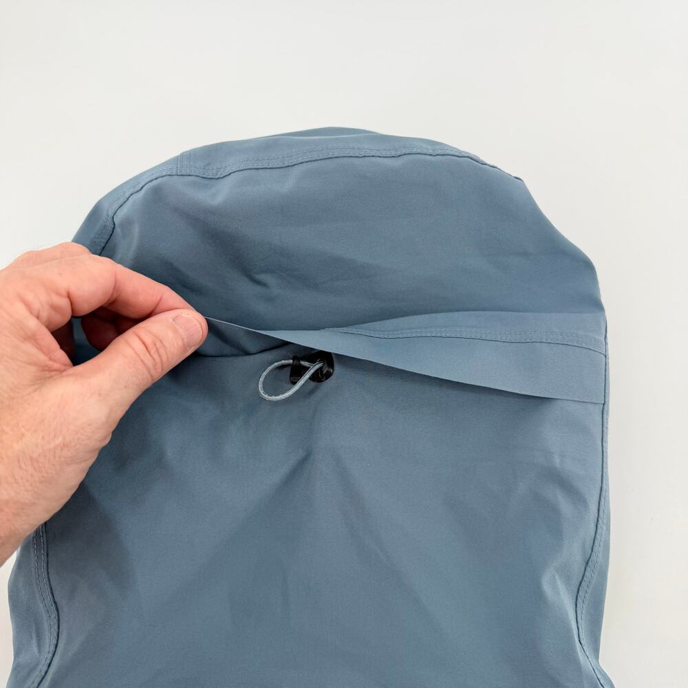 KÜHL Stretch Voyagr Rain Jacket Dusty Blue, Waterproof Hooded Anorak, Women's L - Picture 8 of 16